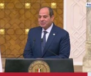 الرئيس السيسي: نقوم بجهود كبيرة لوقف إطلاق النار لمدة يومين وبعدها لوقف كامل وإدخال المساعدات