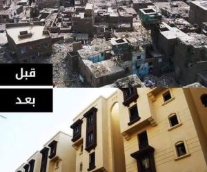 «تل العقارب» قبل وبعد التطوير.. 16 عمارة سكنية على 7 أفدنة (صور)