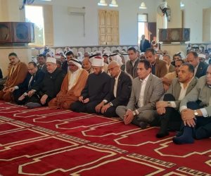 نقل صلاة الجمعة اليوم من مسجد الروضة في بئر العبد بشمال سيناء بحضور وزير الأوقاف