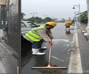 وزيرة التنمية المحلية توجه برفع درجة الاستعداد للتعامل مع موجة الطقس السيئ وسقوط الأمطار (صور)