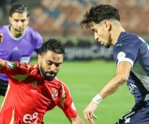 الأهلي يهزم شباب بلوزداد الجزائري بسداسية ويعتلي صدارة مجموعته بدوري الأبطال