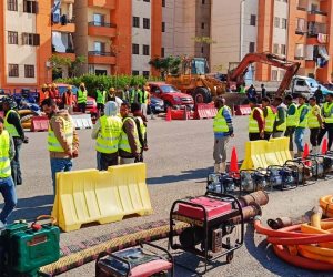 رئيس جهاز العبور الجديدة يتابع استعدادات فصل الشتاء.. ويتفقد معدات وفرق الصيانة 