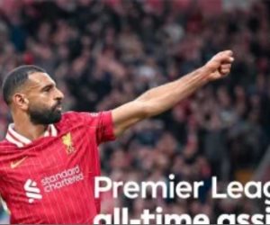 محمد صلاح يزيح بيكهام من قائمة عظماء الأسيست في تاريخ الدوري الإنجليزي