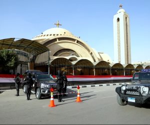 انتشار أمني مكثف بالشوارع لتأمين احتفالات الأقباط بعيد الميلاد المجيد (فيديو)