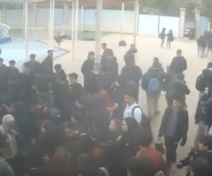 لقطات جديدة تكشف تفاصيل مشاجرة مدرسة التجمع (فيديو)