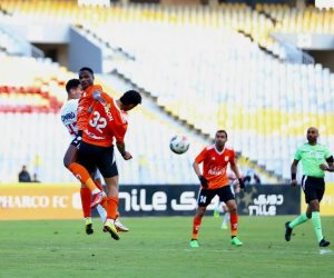 فاركو يهدي الزمالك هدف التقدم مع نهاية الشوط الأول