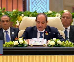 الرئيس السيسي: مصر تتصدى لتهجير الفلسطينيين وتدعو لخطة شاملة لإعمار غزة