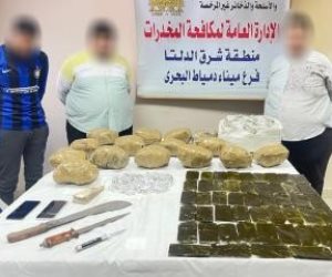 ضبط عددا من جالبي المواد المخدرة بحوزتهم كميات قدرت بنحو 7 ملايين جنيه بغرض الإتجار