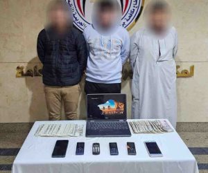 ضبط 3 أشخاص لقيامهم بالنصب والاحتيال على المواطنين