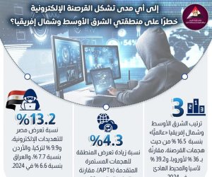 2024 أبلغت 42% من المنظمات ارتفاع الجرائم السيبرانية للهندسة الاجتماعية.. مصر تعرضت لتهديدات إليكترونية بنسبة 13.2%