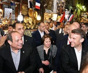رسائل قوية تبعث بها زيارة ماكرون لمصر سياسيا واقتصاديا وثقافيا.. تفاعل قوى على السوشيال ميديا وإشادات بالتنظيم للزيارة  