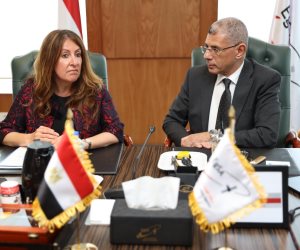 الرئيس التنفيذي لوكالة الفضاء المصرية يستقبل سفيرة أمريكا لبحث آفاق التعاون