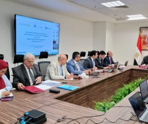 نائب وزير الإسكان يترأس اجتماع اللجنة التوجيهية لمشروع "المساندة الفنية التحضيرية لإدارة الحمأة في مصر"