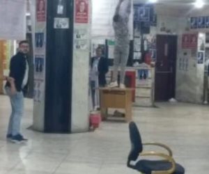 إزالة لافتات المرشحين من أروقة نقابة الصحفيين بعد انتهاء التصويت