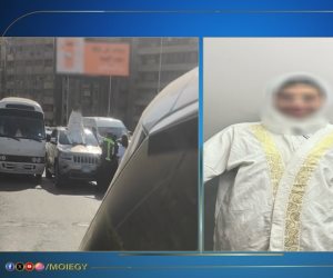 مهتزة نفسيا.. ضبط فتاة أعتلت سيارة أعلى كوبرى أكتوبر بالقاهرة