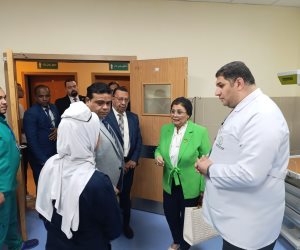 نائبة وزير الصحة تتفقد عددًا من المنشآت الصحية فى محافظة أسوان