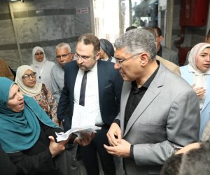 محافظ الجيزة يتفقد فرع التأمين الصحي بمدينة السادس من أكتوبر لمتابعة الخدمات المقدمة للمواطنين محافظ الجيزة يتفقد فرع التأمين الصحي بمدينة السادس من أكتوبر لمتابعة الخدمات المقدمة للمواطنين