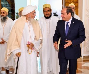الرئيس السيسي يشيد بالجهود المقدّرة لطائفة البهرة في ترميم وتجديد مقامات آل البيت