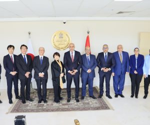 المدرسة المصرية اليابانية بحدائق أكتوبر تستقبل وزيري التعليم بمصر واليابان