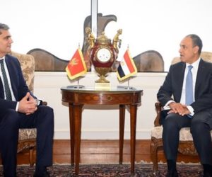 وزير خارجية الجبل الأسود: مصر لديها مكانة عزيزة وفخور بتواجدى فى القاهرة