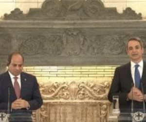 رئيس وزراء اليونان: نشكر مصر على دورها فى حل أزمات الشرق الأوسط