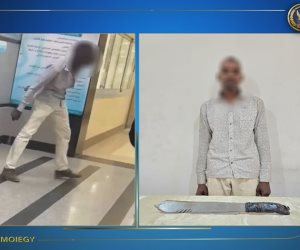 كشف ملابسات تداول فيديو يُظهر شخصا ممسكا بيده سلاح أبيض ويروع العاملين بإحدى المستشفيات في أسوان