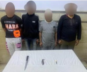 الداخلية تضبط المتشاجرين بأسلحة بيضاء في الشرقية