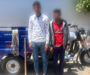 أمن الدقهليه يضبط أثنان تعديا على مواطن بعصا خشية 