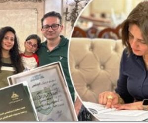 "كريستين" زاهر أول أستاذة جامعية مسيحية بقسم الدراسات الإسلامية جامعة بورسعيد