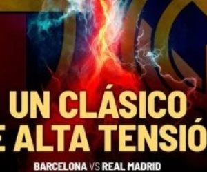 الصحف الإسبانية تصف " كلاسيكو الارض " بين برشلونة وريال مدريد " بالتوتر العالي " 