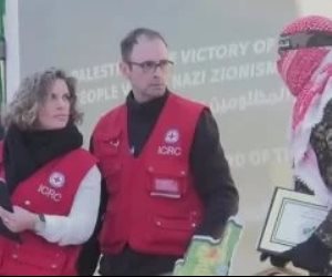 الصليب الأحمر يلتقى بعناصر من حماس لتسلم الجندي عيدان ألكسندر