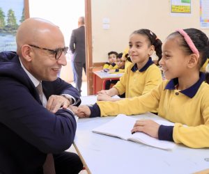 في زيارة مفاجئة.. وزير «التعليم» يتفقد انتظام المدارس بإدارة الحوامدية التعليمية