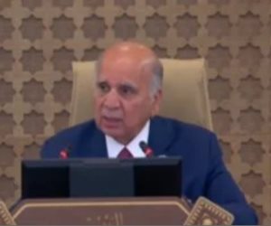 وزير خارجية العراق: ندعم الخطة المصرية بشأن إعادة إعمار غزة