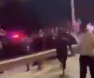 الميليشيات المسلحة فى طرابلس تطلق الرصاص على متظاهرين يطالبون بإسقاط الدبيبة