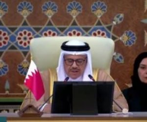 وزير خارجية البحرين: ندعم مسار حل الدولتين والخطة العربية لإعادة إعمار غزة