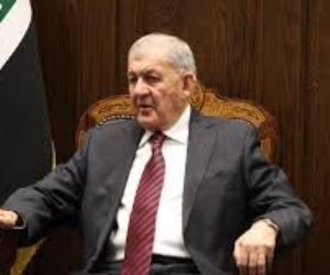الرئيس العراقى: الشعب الفلسطينى يتعرض لإبادة جماعية بهدف تصفية وجوده