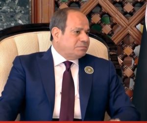 الرئيس السيسى يصل مقر انعقاد القمة العربية الـ 34 فى بغداد