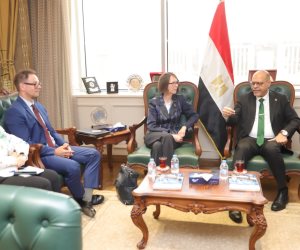 وزير العمل يلتقي وفدًا من الوكالة الألمانية للتعاون الدولي لتفعيل التعاون في المجالات المُشتركة