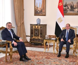 الرئيس السيسي يستقبل كبير مستشاري الرئيس الأمريكي.. ويبحث معه مستجدات الأوضاع في منطقة الشرق الأوسط