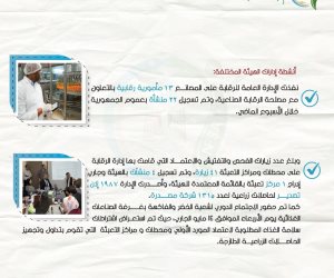 سلامة الغذاء: 270 ألف طن صادرات غذائية وأمريكا والسودان أكبر الأسواق المستقبلة