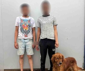 القبض على عاطل وسائق احتجزا شخص وتهديده بإستخدام كلب لخلافات مالية بينهم
