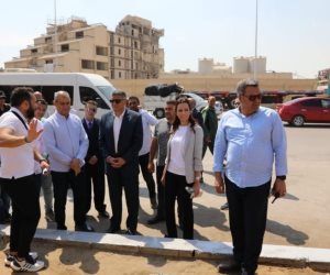 محافظ الجيزة يتفقد أعمال التطوير بمحيط المتحف المصري الكبير محافظ الجيزة يتفقد أعمال التطوير بمحيط المتحف المصري الكبير