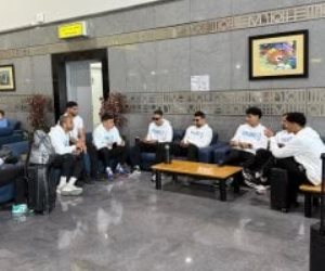 بيراميدز يصل مطار القاهرة استعدادا للسفر لجنوب أفريقيا قبل مواجهة صن داونز