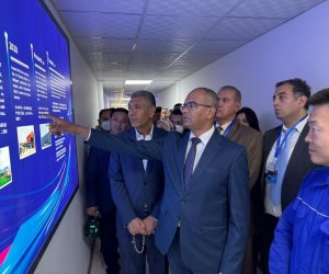 نائب وزير الاسكان يتفقد مصنع "شين شينج" الصيني لمواسير الدكتايل باستثمارات 150 مليون دولار