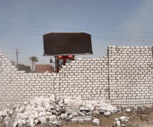 محافظ الجيزة: إزالة 35 حالة تعدٍّ على الأراضي الزراعية وأملاك الدولة بمركز البدرشين 