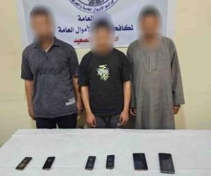 ضبط تشكيل عصابى فى المنيا تخصص فى النصب على المواطنين والإستيلاء على أموالهم ضبط تشكيل عصابى فى المنيا تخصص فى النصب على المواطنين والإستيلاء على أموالهم