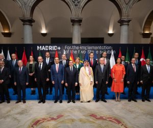 وزير الخارجية والهجرة يشارك في الاجتماع الوزاري الموسع لمجموعة مدريد بشأن القضية الفلسطينية