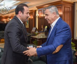 محافظ الإسكندرية يستقبل وزير التموين والمدير التنفيذي لجهاز “مستقبل مصر” بديوان عام المحافظة