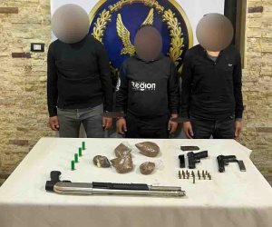 ضبط 3 عناصر جنائية بالقاهرة لإتجارهم في المواد المخدرة والأسلحة
