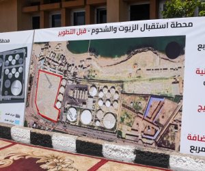 وزير التموين يتفقد تطوير محطة الزيوت بالمكس التابعة للقابضة للصناعات الغذائية